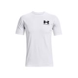 Polo-Under-Armour-Hombres-1366456-100-Fill-Wordmark-Blanco---L