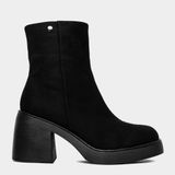 Botines-Casual-Footloose-Mujeres-Fch-Hs54-Eleanor-Textil-Negro---35