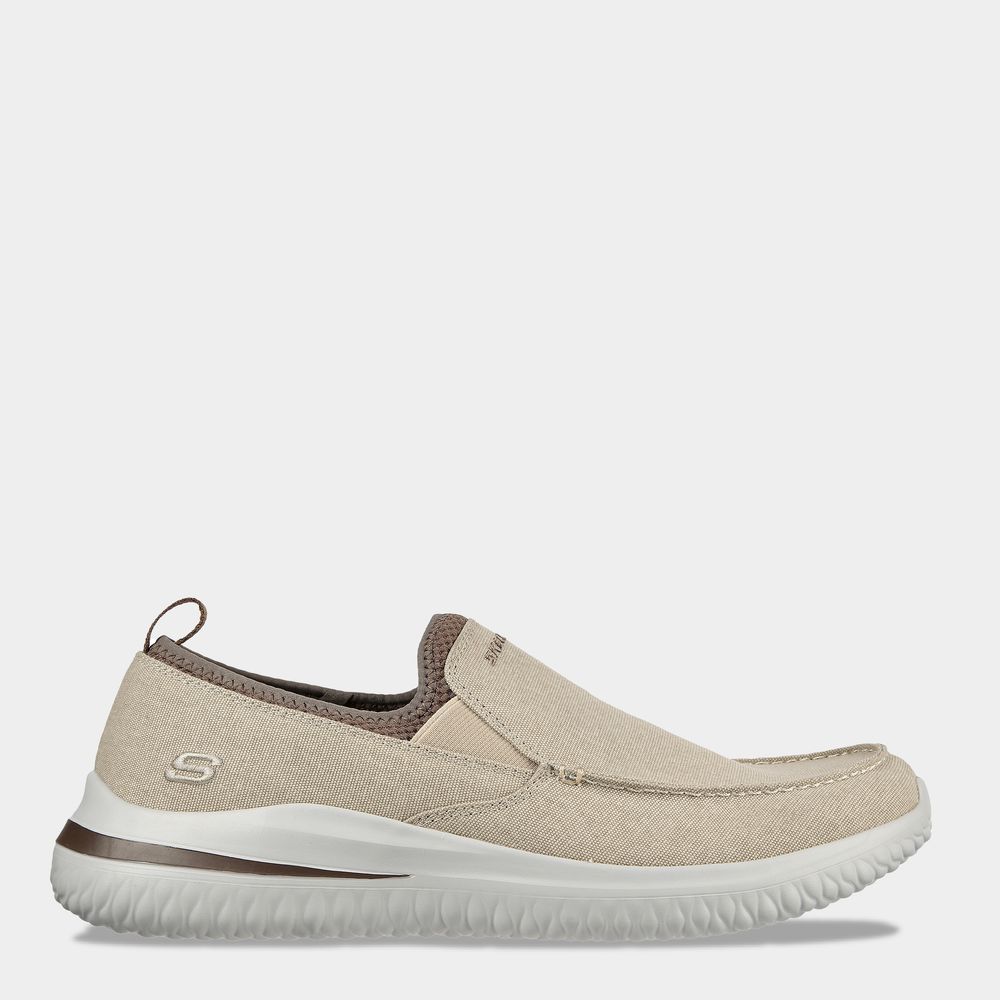 Zapatos skechers sales classica hombre beige