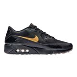 air max 90 negro con dorado