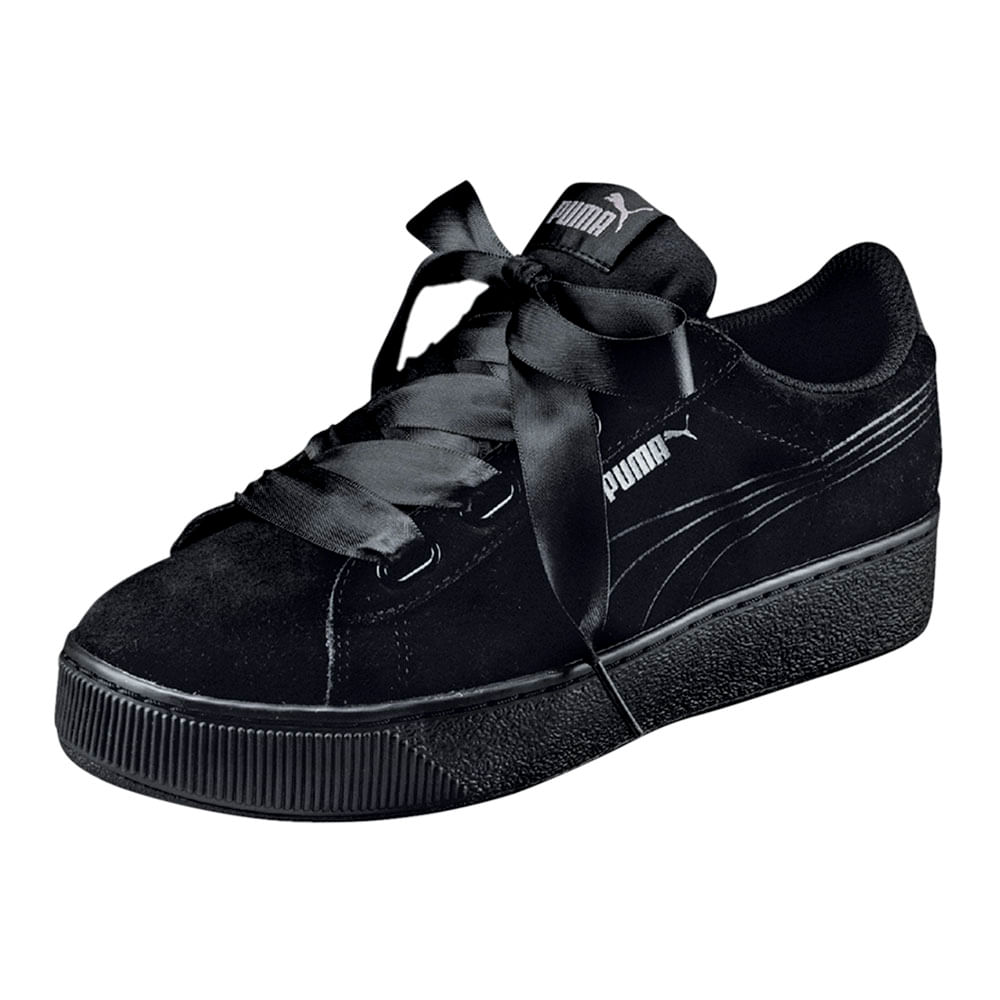zapatillas puma cuero mujer