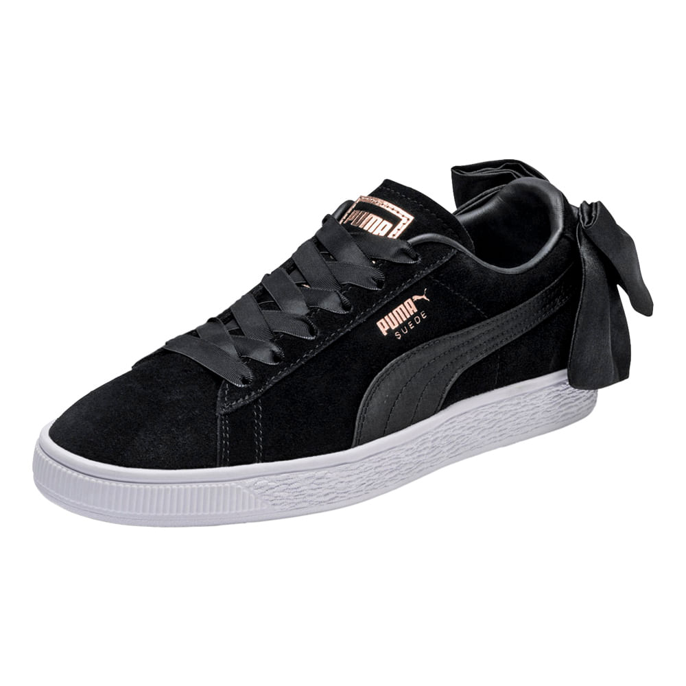 puma suede bow mujer