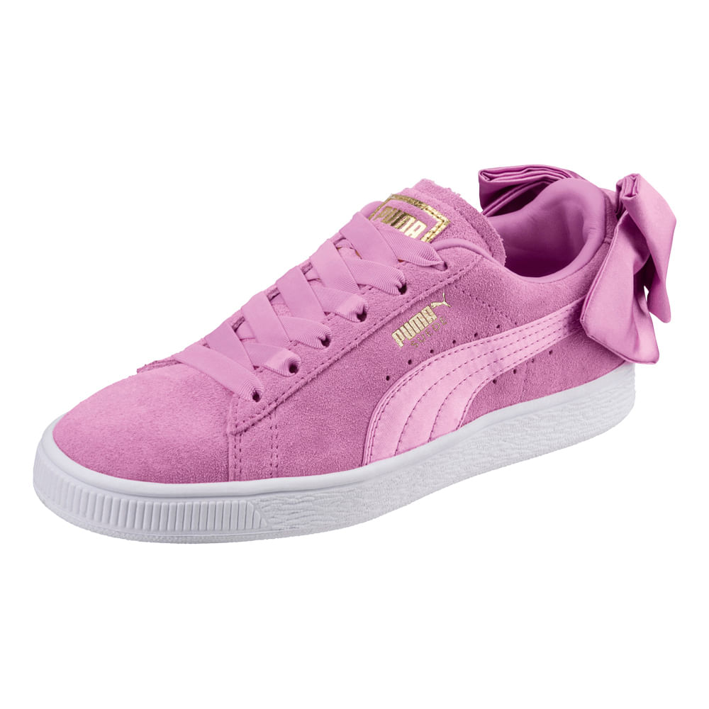 puma suede mostaza