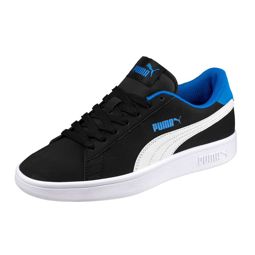 puma smash buck negro