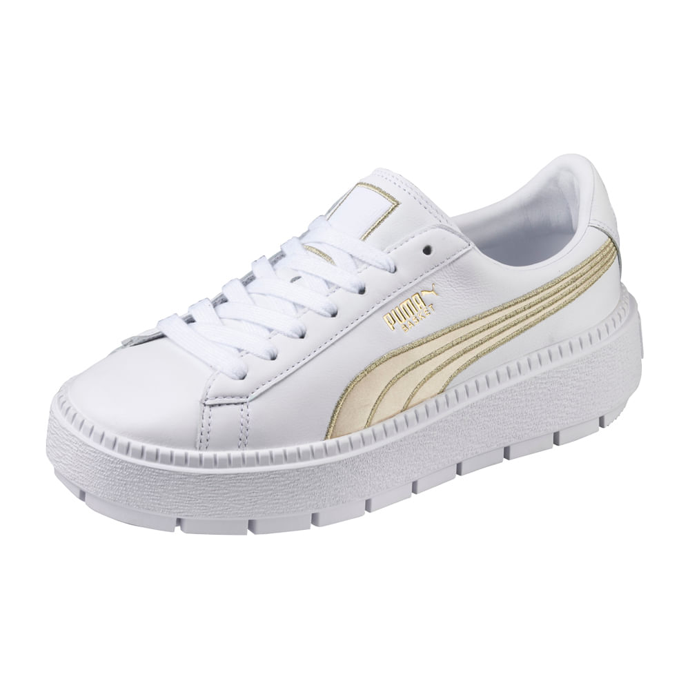 puma mujer azul/blanco ante platform zapatillas puma mujer azul/blanco ante platform zapatillas