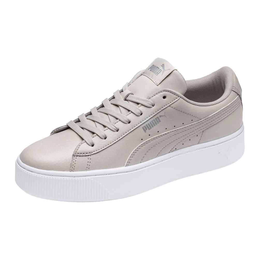 zapatilla vikky stacked sd negro puma