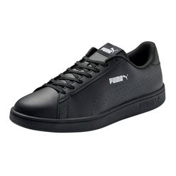 zapatillas puma de cuero negro