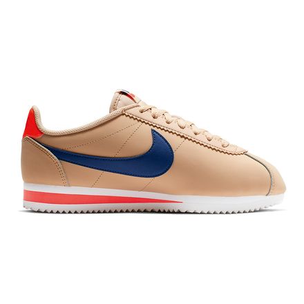 tenis nike mujer beige