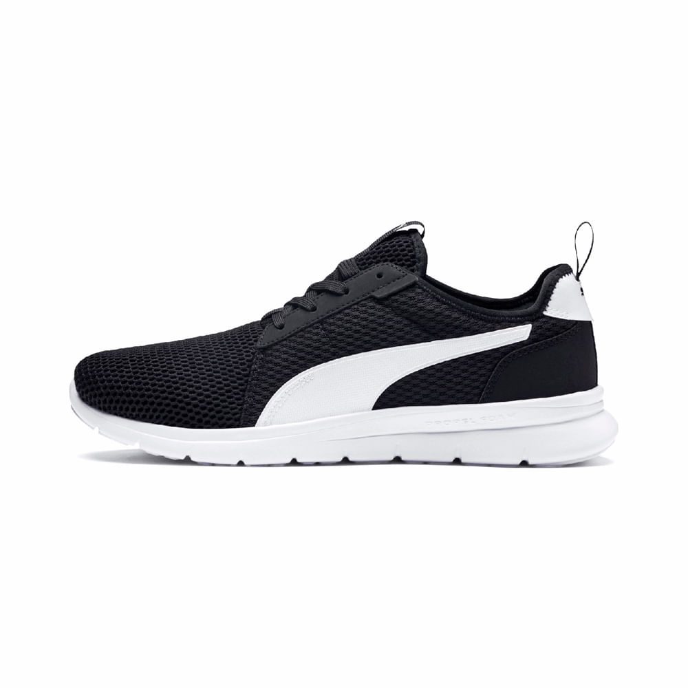 zapatillas puma negro
