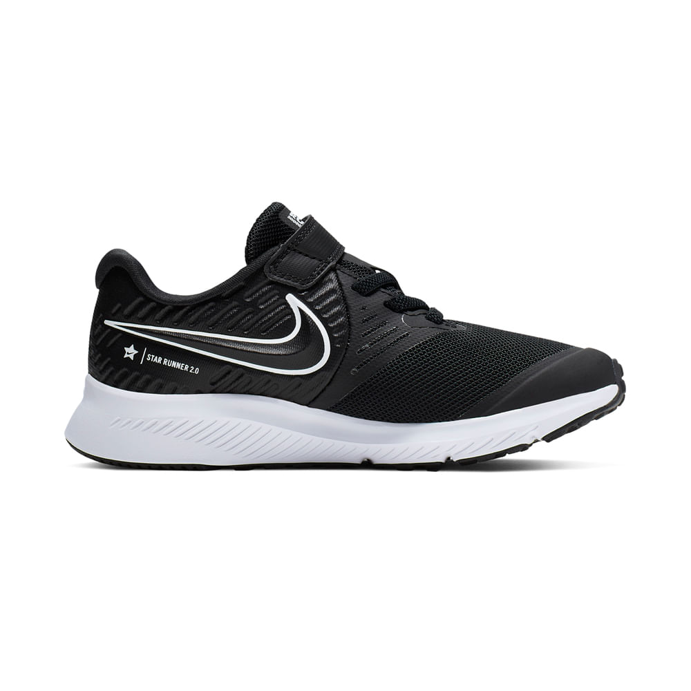 nike star runner negras niño